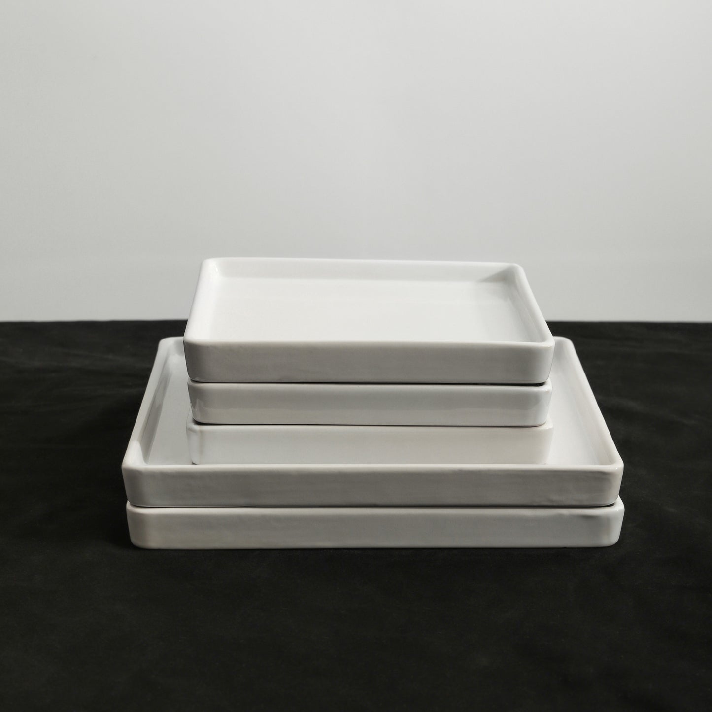 Grace Stoneware Dinnerware Set - White