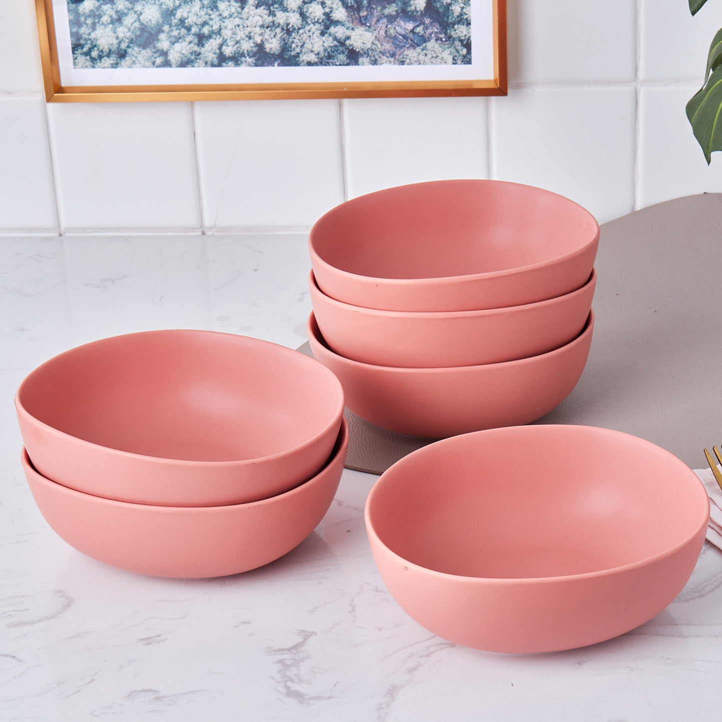 Delilah Porcelain Bowl Set - Set of 6